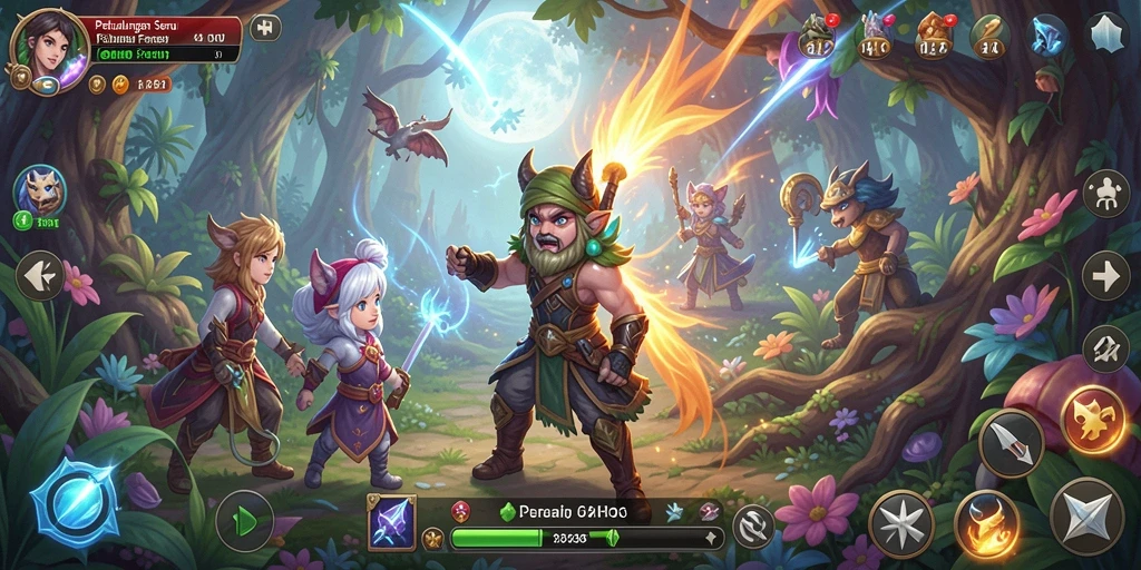 Tampilan gameplay 62HOT yang memukau dan penuh aksion.