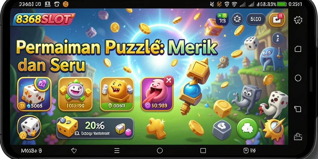 Gameplay Puzzle 8368SLOT yang menantang dan mengasyikkan.