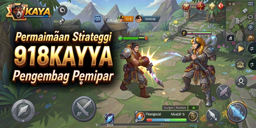 Tangkapan layar gameplay 918KAYA yang menunjukkan aksi strategi seru.