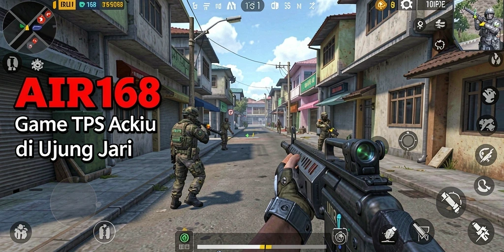 Screenshot dari gameplay menyenangkan dengan aksi pertempuran seru.