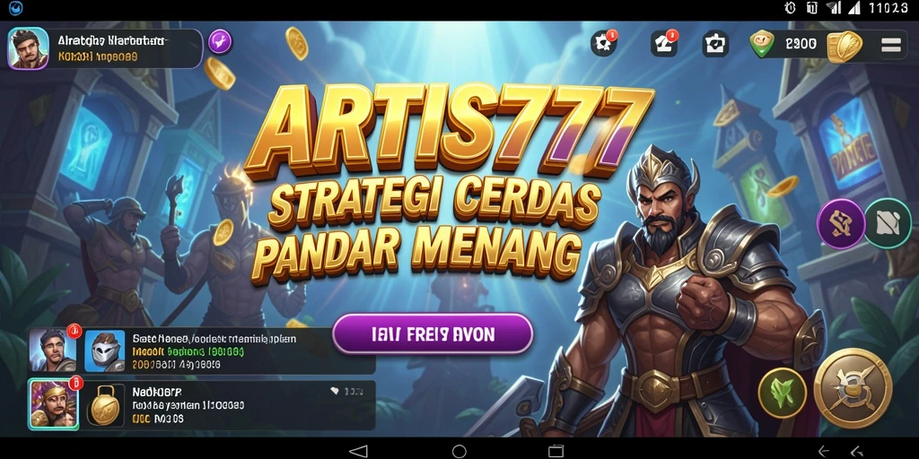 Tampilan gameplay seru yang menantang strategi pemain.