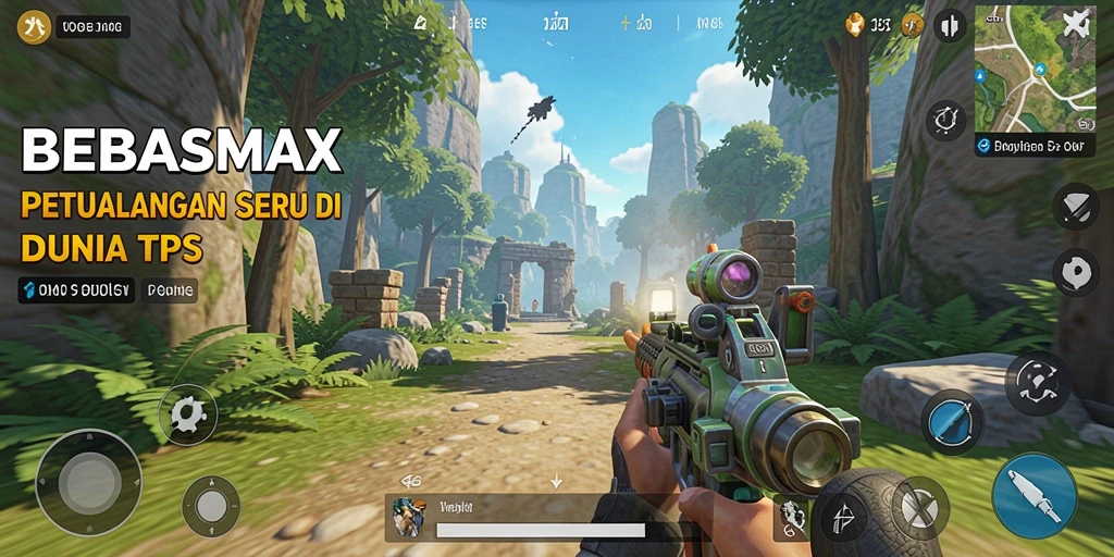 Gameplay seru BEBASMAX dengan aksi tak terduga di setiap pertandingan.