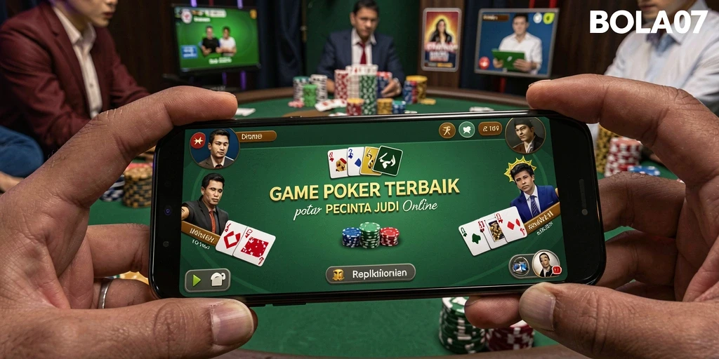 Tampilan gameplay poker yang menarik di BOLA07.