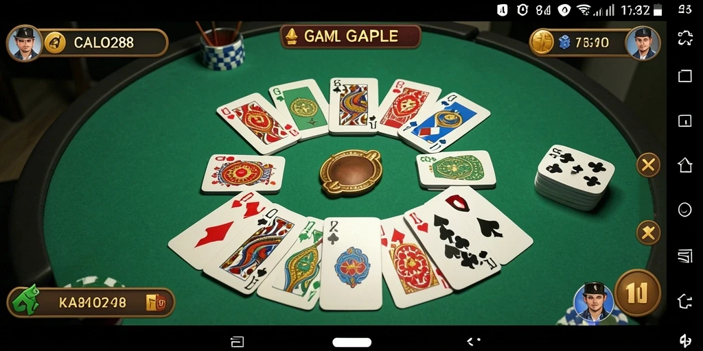 Tampilan gameplay seru di CALO288 dengan teman-teman.