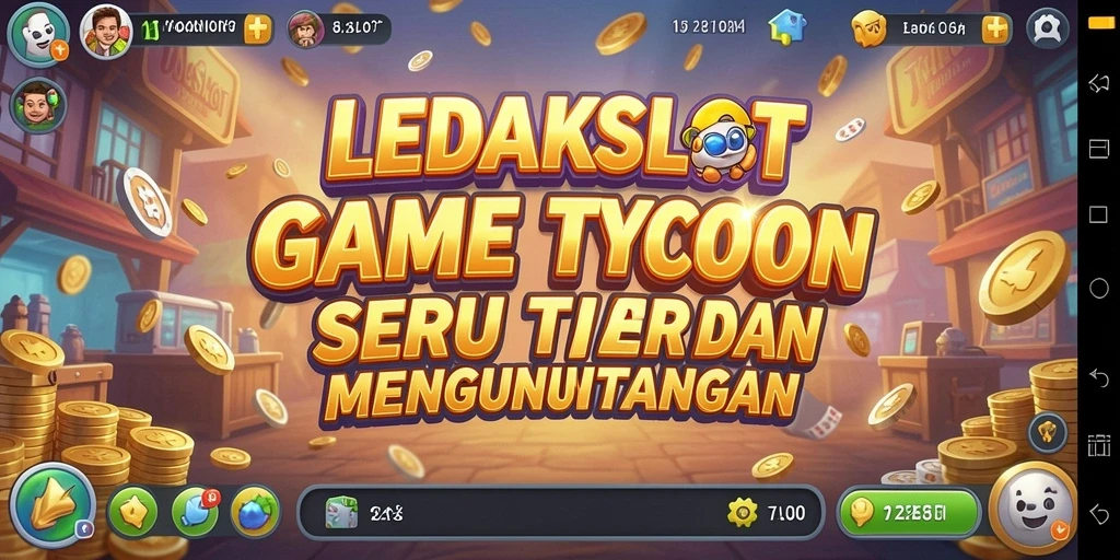 Screenshot menunjukkan pengalaman gameplay Tycoon seru di LEDAKSLOT.