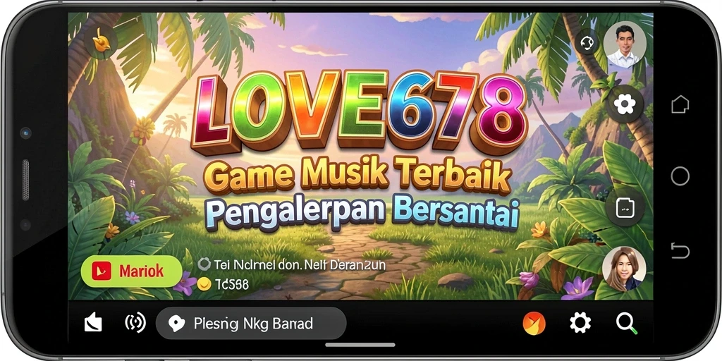 Tampilan menarik dari gameplay <strong>LOVE678</strong> dengan berbagai lagu.