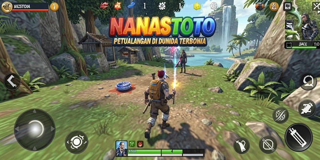 Tampilan gameplay NANASTOTO yang seru dan penuh petualangan.