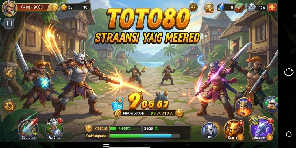 Tampilan gameplay seru dalam TOTO80 dengan strategi yang menantang.